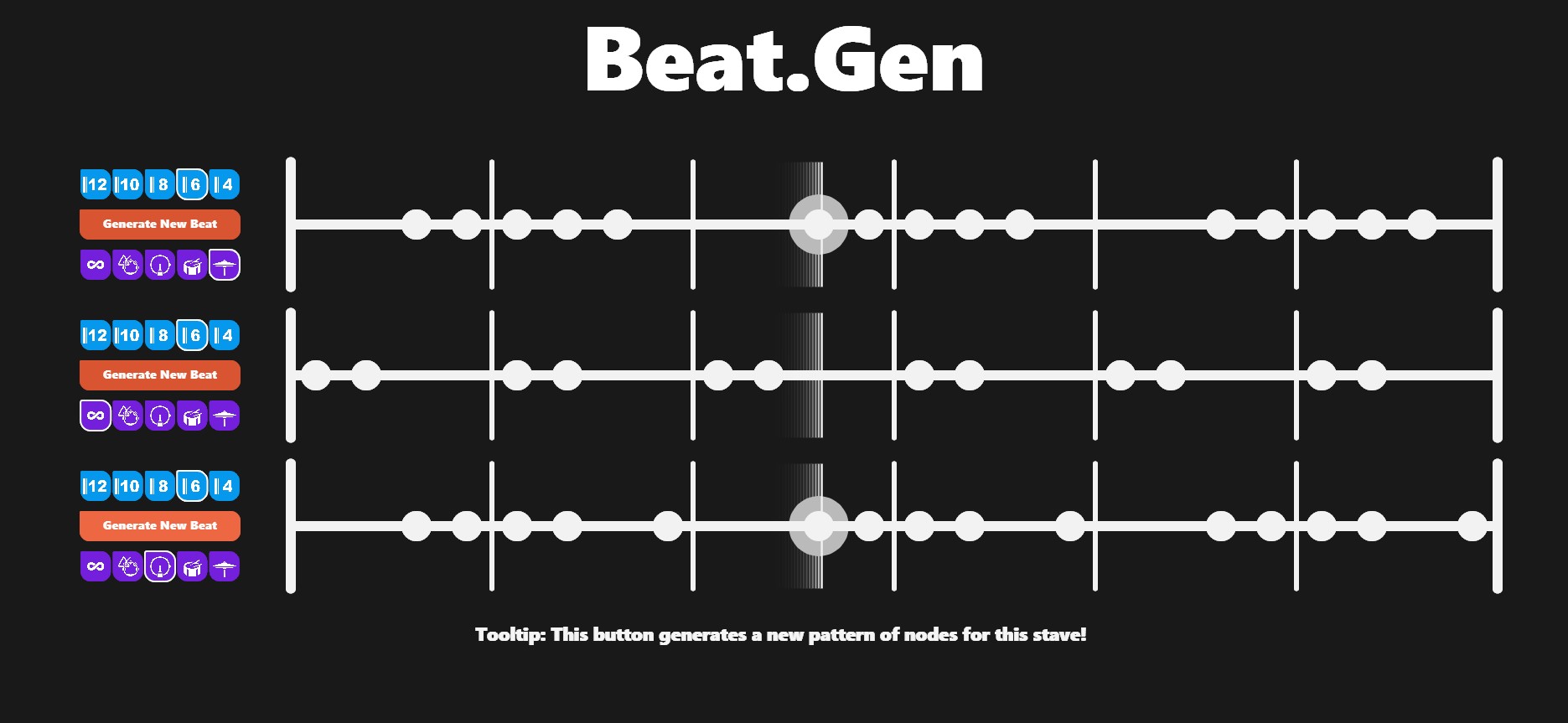 Screenshot of Beat.Gen